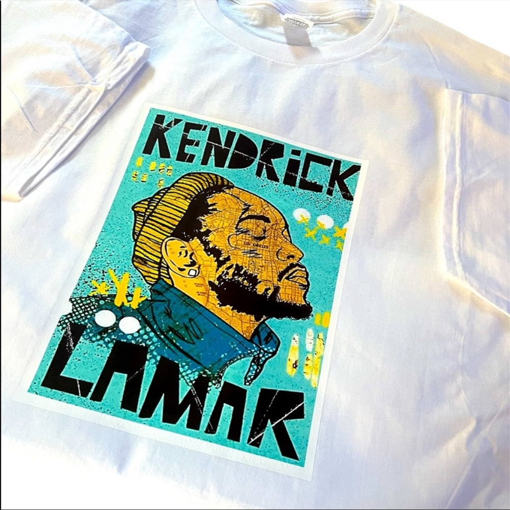 Kendrick Lamar tee by Undefeated Energy!